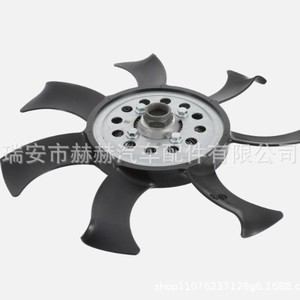 Ventilador eléctrico Hh 0002007223 para reparación y reemplazo de Mercedes Benz, color negro - Product Image 2