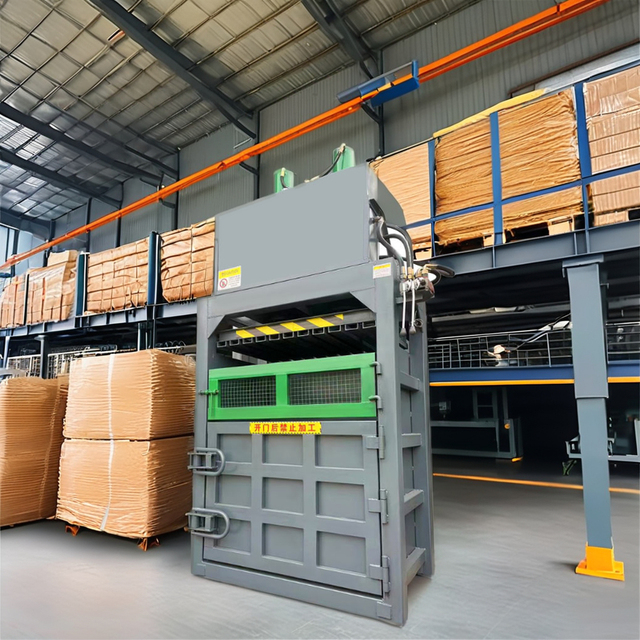 Wholesale Cheap Price Waste Paper Box Metal Scrap Compactor Hydraulic Baling Press Machine Waste Carton Hydraulic Baler