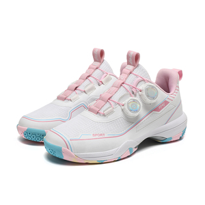 Scarpe Professionali da <span class=keywords><strong>Tennis</strong></span> e Badminton per Uomo, Sneakers Sportive con Tomaia in Rete per Tutte le Stagioni - Product Image 2