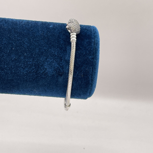 จี้รูปหัวใจเรียบง่ายประดับเพชรซิคอน เงินแท้ S925 ชุบโรเดียม สำหรับผู้หญิง แฟชั่นงานแต่งงาน งานปาร์ตี้ ได้รับการรับรองจาก GDTC สำหรับทำสร้อยข้อมือ DIY - Product Image 3