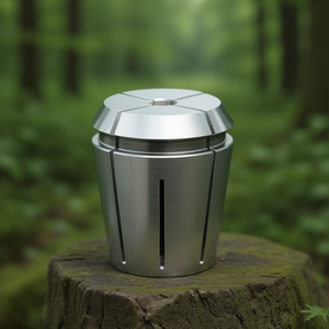 Collet de réduction TTAKE ERXT 20 D, finition brillante, fabriqué en Italie pour outils de taraudage et d'usinage - Product Image 3