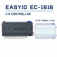 Программируемый контроллер EC-1616 BACnet IP MS/TP Modbus TCP RTU MQTT Edge Controller с 16 универсальными входами для систем автоматизации зданий, ОВКВ, DIN, гостиниц