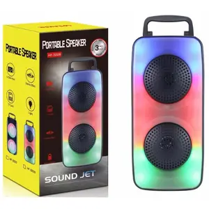 Paisible HF-3228 New Design Speaker Box Double 3inch Speaker Multi Function TWS Speaker With FM Compatible Bluetooth USB Drive