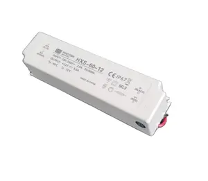 HXS-60-12 60W 5A 2,5a IP67 transformer catu daya sakelar LED antiair 100W 150W 200W 300W 400W 12v 24V Driver Led