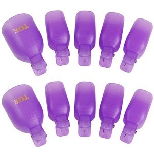 Últimos productos Equipo de <span class=keywords><strong>uñas</strong></span> Salón de belleza Removedor de gel de lujo Envolturas Clip <span class=keywords><strong>para</strong></span> dedos Herramientas Esmalte de <span class=keywords><strong>uñas</strong></span> Acrílico Soak Off Clip - Product Image 3