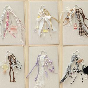 MIU sac suspendu bricolage porte-clés créatif multicolore porte-clés sac pendentif accessoires - Product Image 6