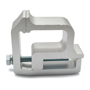 Aluminum Truck Camper Shell Mounting Clamps No‑Drill Truck Topper <b>Canopy</b> <b>Bed</b> Rail Clamp JX24003 for Silverado Sierra Ram F150 - Product Image 6