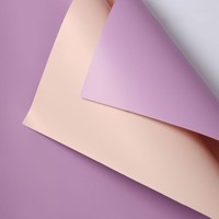 Papier d'emballage en gros, Double couleur, Bouquet de fleurs, papier d'emballage pour fournitures de fleuriste