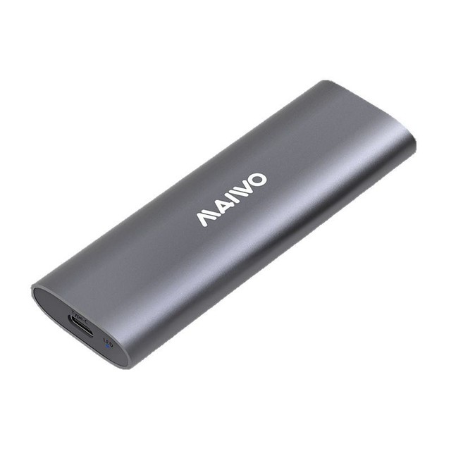 Maiwo M.2 Dual Protocol NVME/SATA HDD Enclosure Box Type-C Aluminum Alloy M.2 SSD Solid State Mobile Hard Disk Storage