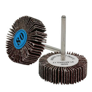 Discos de Lija Abrasivos de 80 Granos, Ruedas de Lija con Solapa, Vástago de 3.0 mm, Rueda de Pulido para Herramientas Rotatorias <span class=keywords><strong>Dremel</strong></span> - Product Image 2