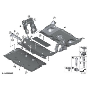 Protection <span class=keywords><strong>de</strong></span> boîte <span class=keywords><strong>de</strong></span> vitesses <span class=keywords><strong>de</strong></span> haute qualité pour BMW G60 G70 2024+ Protection <span class=keywords><strong>de</strong></span> transmission 51755A07BA9 - Product Image 5