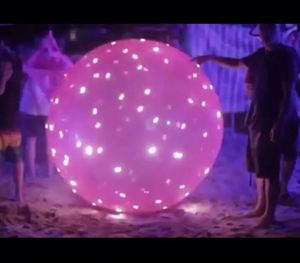 Ballon de plage géant à LED avec capteur de mouvement et logo personnalisé VOTRE LOGO - Product Image 3
