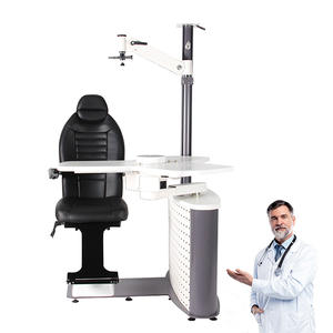 ICEN IN-450S Unité de table optique ophtalmique combinée motorisée avec fauteuil de réfraction, garantie 1 an (en métal), personnalisation ODM par jet d'encre - Product Image 2