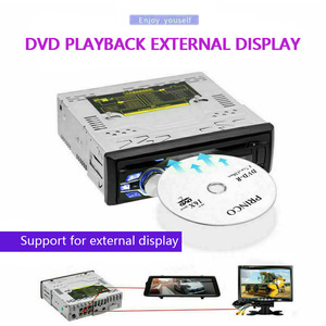 Universal Single Din <b>Car</b> <b>DVD</b> MP3 <b>Player</b> Handsfree FM Radio USB SD 12V 24V - Product Image 3