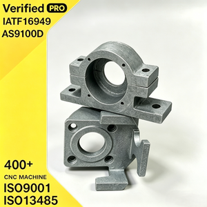 Boîtier de palier à semelle fendue usiné CNC de précision sur mesure, en fonte usinée - Product Image 1