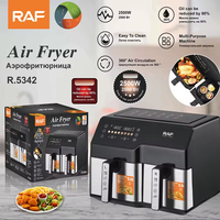 Nouvel appareil de cuisine 2026 : Friteuse à air numérique intelligente à double zone, double panier, écran LCD et écran tactile