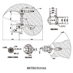 Brazo Robótico de 6 Ejes 10kg / Brazo Robótico Colaborativo de 6 Ejes / Cobot de 6 Ejes 10kg - Product Image 6