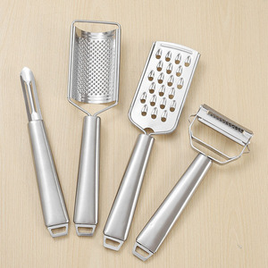 Lot de 18 ustensiles de cuisine en acier inoxydable, accessoires de cuisson portables, batteur à œufs, éplucheur, couteau à pizza - Product Image 5