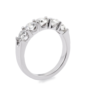 Впечатляющее кольцо из настоящего бриллианта диаметром 3,5 мм, кольцо из белого золота 14 к с круглым бриллиантом для лаборатории, ювелирные изделия из драгоценных камней - Product Image 3