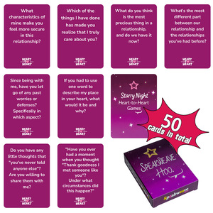 Jeu de cartes pour couples : Vérité ou Défi – 50 cartes de conversation pour couples – Jeu pour adultes – Soirée romantique – Anniversaire – Saint-Valentin - Product Image 2