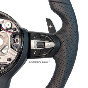 Volante de Cuero Genuino Directo de Fábrica para <span class=keywords><strong>BMW</strong></span> G20 G38 M2 M3 M4 M5 F10 F30 F50 F31 F35 E90 E92 E45 F30 X6 X5 Estilo Personalizado - Product Image 3