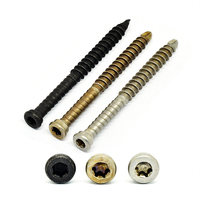 Fournisseur d'usine OEM articles de quincaillerie M4x4 boulons en acier inoxydable vis autotaraudeuses terrasse double menuiserie nickel ovale métrique