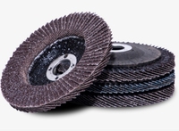 Disque à lamelles en oxyde d'aluminium 4,5 pouces 115 mm, meule abrasive de qualité industrielle pour métal et acier