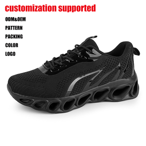 Chaussures de course légères, respirantes, en mesh coloré, chaussures de sport athlétiques pour hommes et femmes, fabrication OEM ODM, vente en gros - Product Image 1