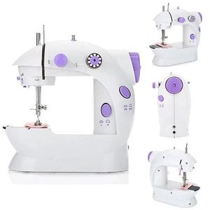 Machine à coudre électrique multifonctionnelle pour la maison, mini machine à coudre domestique avec table d'extension et lumière LED pour vêtements - Product Image 4