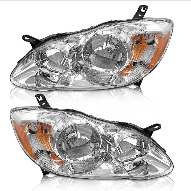 81150-02360/81110-02370 Headlight for 2002-2008 Toyota Corolla