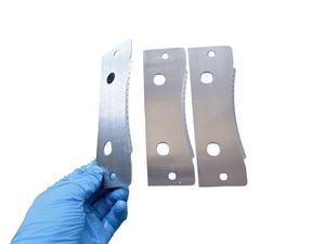 Composants de base nouvelles pièces de Machine à refendre les bouchons <span class=keywords><strong>SACMI</strong></span> lame en forme d'arc de bouteille en plastique pour la coupe de bouchons avec roulement - Product Image 4