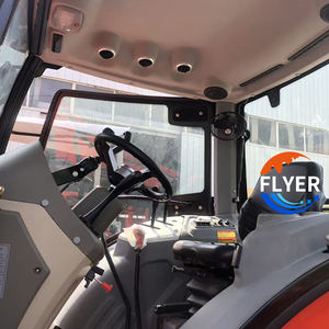 Tracteur agricole 4x4 CE 75 CV à prix d'usine avec chargeur frontal et cabine climatisée - Product Image 6