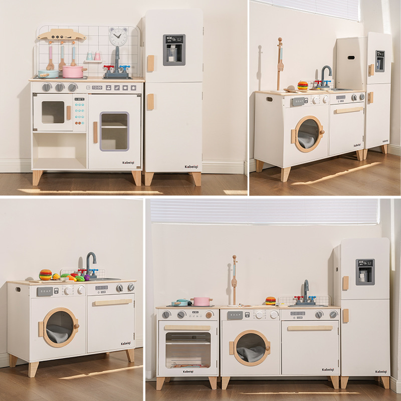 Danish Pretend Play Refrigerator Home Appliance