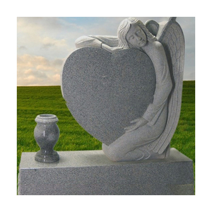 Pierre tombale commémorative d'aile d'ange pour bébé - Product Image 2