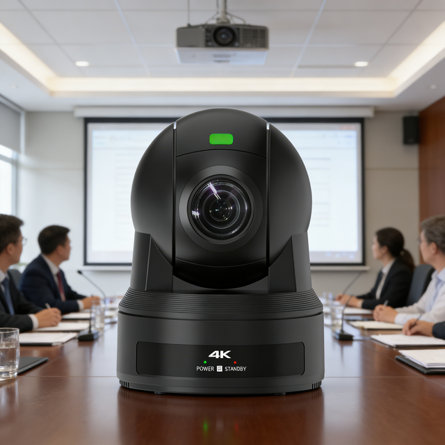 Movmagic MC62-12G 20x Optical Zoom 4K Broadcast-Level PTZ Camera 4K 60fps Video Free-D AI Gracking TimeCode Privacy Mask