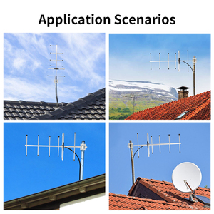 Fábrica 13Dbi 433Mhz exterior directo SMA cabeza macho Wifi direccional Yagi antena 370mm ancho 385mm 760mm 1000mm Longitud - Product Image 6