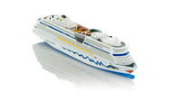 Souvenir nautique personnalisé, modèle de navire porte-conteneurs en résine 3D, miniatures de navires de croisière