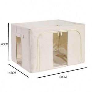 Modern Fabric <b>Bedroom</b> <b>Stool</b> Foldable Storage Ottoman Fabric Ottoman With Storage Modern Foldable Ottoman Stylish Fabric Ottoman - Product Image 1