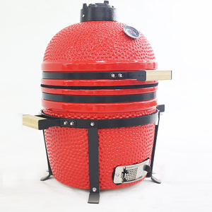 Parrilla Kamado de Cerámica de 16 Pulgadas para Horno y Ahumador, para Cocina Exterior, Pizza, Repostería y Jardín, Venta al por Mayor OEM - Product Image 6