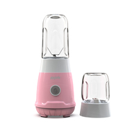Kajafa Mini Mixeur Électrique Portable et Broyeur Personnel pour Fruits, Rechargeable par USB avec Récipient en Verre, Robot Culinaire