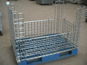 Cages en fil métallique avec roues pour le transport - Product Image 4