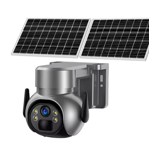 Cámara Solar HD 4G de 4MP, detección de movimiento, seguimiento automático, tarjeta Sim Solar PTZ, batería de baja potencia, cámara de seguridad Solar Cctv para exteriores - Product Image 1