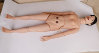 Maniquí de Enfermería Masculino Multifuncional Avanzado H1, Simulador de Cuerpo Completo Realista de PVC, Tamaño Real, Certificado ISO, para Escuelas de Medicina