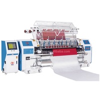 Machine de courtepointe à double point de chaîne automatique informatisée à grande vitesse pour matelas et couette