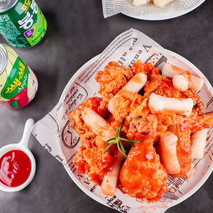 Mckarate-Salsa de <span class=keywords><strong>pollo</strong></span> frita de estilo <span class=keywords><strong>coreano</strong></span>, 10Kg/2 barriles/cartón, muestra gratis - Product Image 4