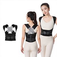 Ceinture de soutien lombaire médicale réglable et correcteur de posture : Soulage les douleurs du bas du dos et maintient la santé de la colonne vertébrale