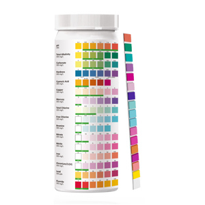 Bandelettes de <span class=keywords><strong>test</strong></span> d'eau potable HORYZON 16-en-1, kit professionnel de <span class=keywords><strong>test</strong></span> de la qualité de l'eau du puits et de l'eau du robinet, 100 bandelettes/flacon - Product Image 3