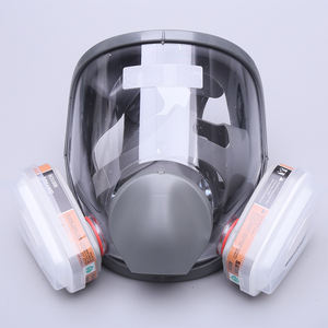 Masker Gas wajah penuh, harga murah, Model populer 6800, perlindungan uap organik, Anti debu beracun, masker Gas untuk keamanan - Product Image 1
