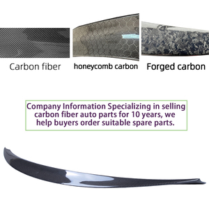 สปอยเลอร์หลังคาร์บอนไฟเบอร์ทรง Sedan สำหรับ A6 C7 ปี 2012-2015 - Product Image 4