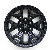 Rines de Aleación de 6 Birlos de 17 y 18 Pulgadas, 6x139.7, 6x135, Estilo Beadlock, para Toyota Hilux, Tacoma, 4Runner, FJ Cruiser